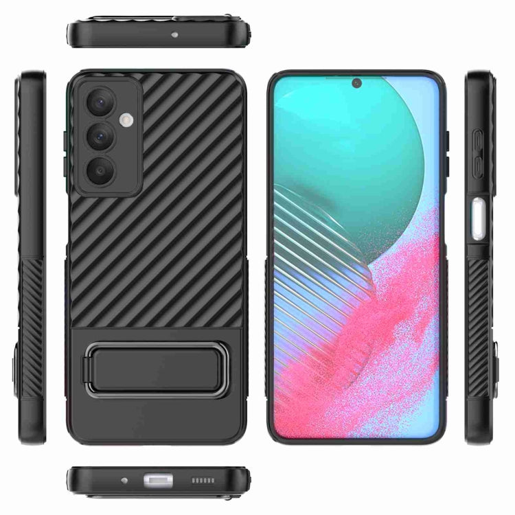 For Samsung Galaxy M54 5G Wavy Textured Phone Case