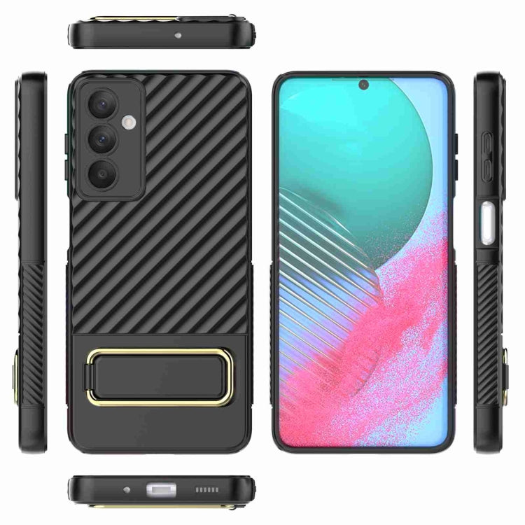 For Samsung Galaxy M54 5G Wavy Textured Phone Case