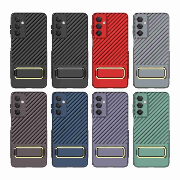 For Samsung Galaxy M54 5G Wavy Textured Phone Case