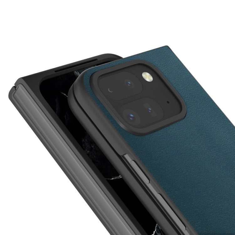 For Google Pixel 9 Pro Fold ABEEL Genuine Leather Xiaoya Series Phone Case