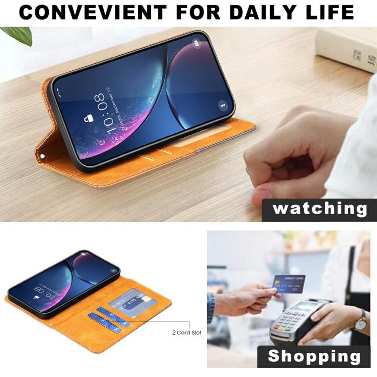 For iPhone 17 Pro Max Rhombus Texture Magnetic Leather Phone Case