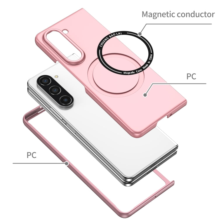 For Samsung Galaxy Z Fold6 5G Magsafe Magnetic Folding PC Phone Case