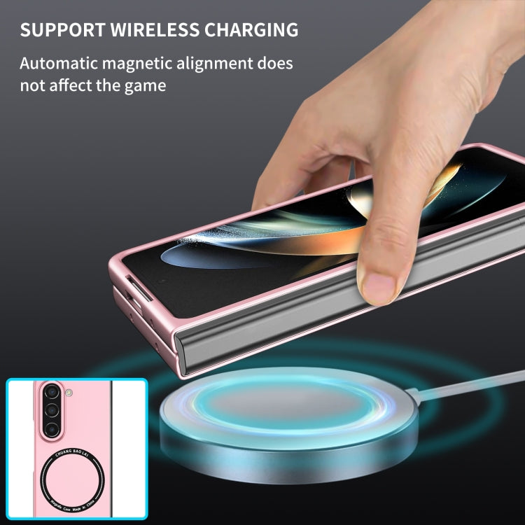 For Samsung Galaxy Z Fold6 5G Magsafe Magnetic Folding PC Phone Case