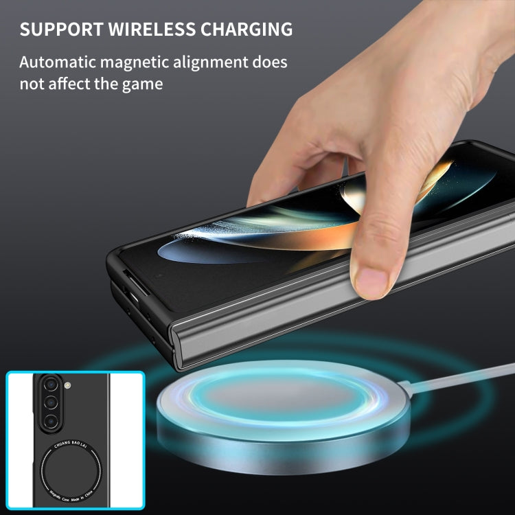 For Samsung Galaxy Z Fold6 5G Magsafe Magnetic Folding PC Phone Case