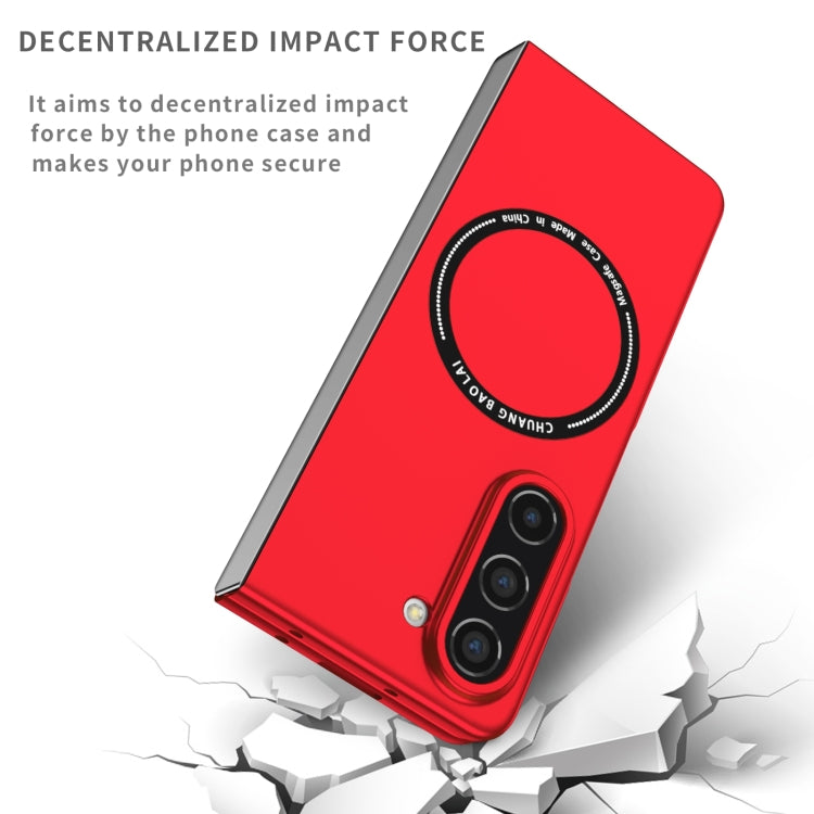 For Samsung Galaxy Z Fold6 5G Magsafe Magnetic Folding PC Phone Case