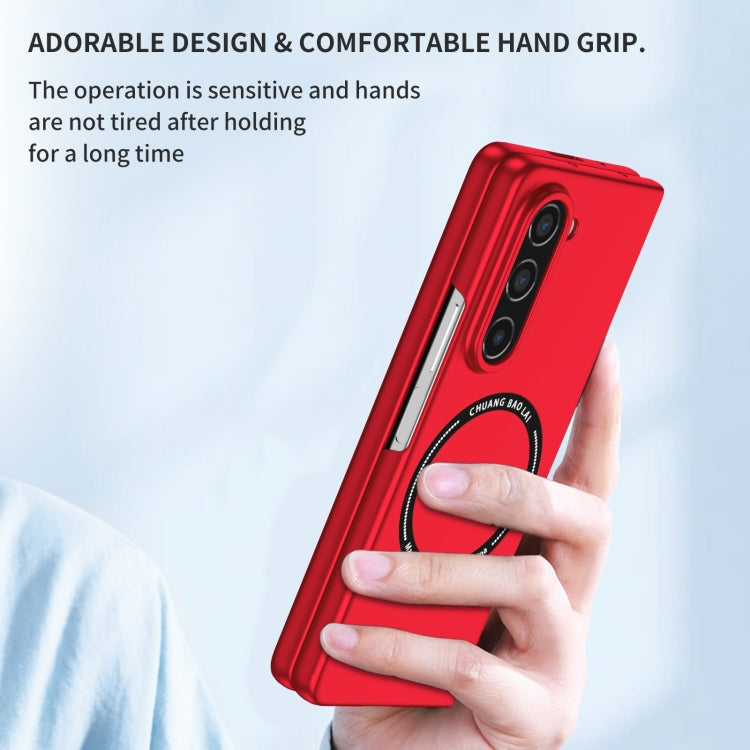For Samsung Galaxy Z Fold6 5G Magsafe Magnetic Folding PC Phone Case