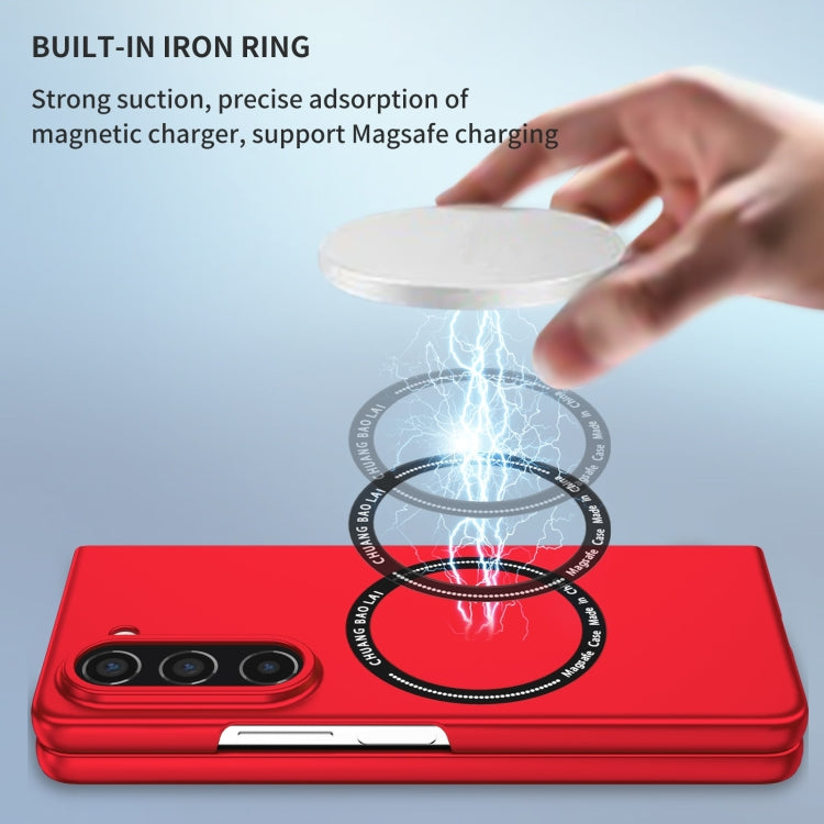 For Samsung Galaxy Z Fold6 5G Magsafe Magnetic Folding PC Phone Case