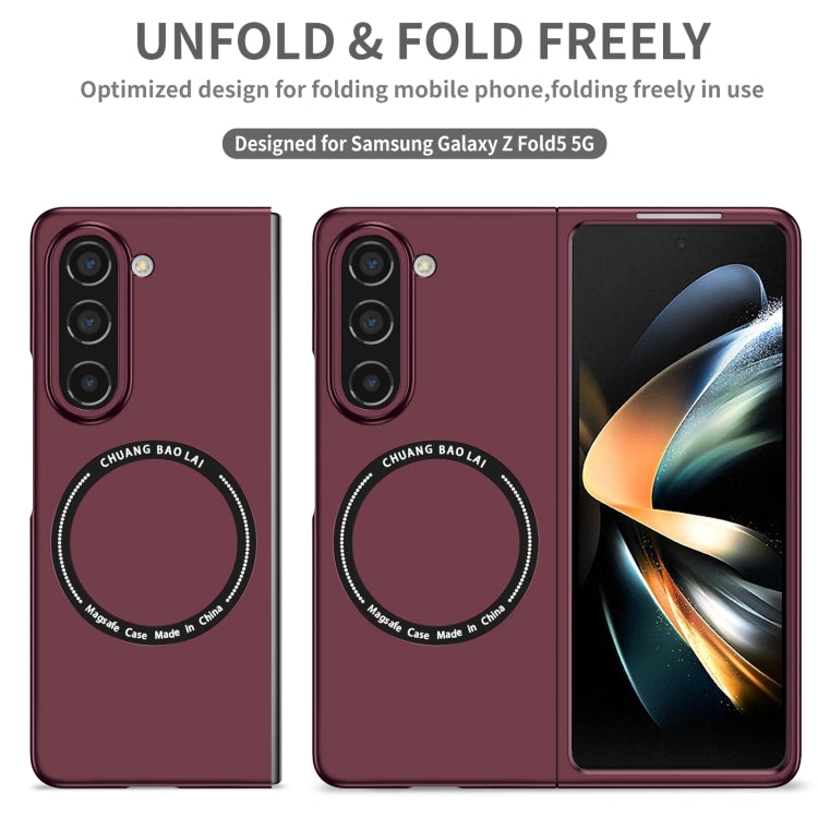 For Samsung Galaxy Z Fold6 5G Magsafe Magnetic Folding PC Phone Case