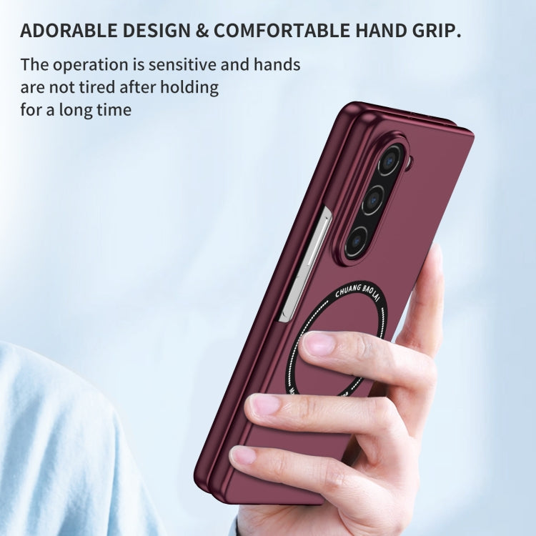 For Samsung Galaxy Z Fold6 5G Magsafe Magnetic Folding PC Phone Case