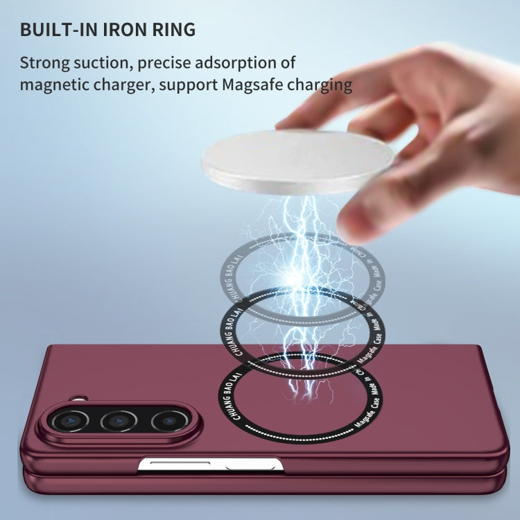 For Samsung Galaxy Z Fold6 5G Magsafe Magnetic Folding PC Phone Case
