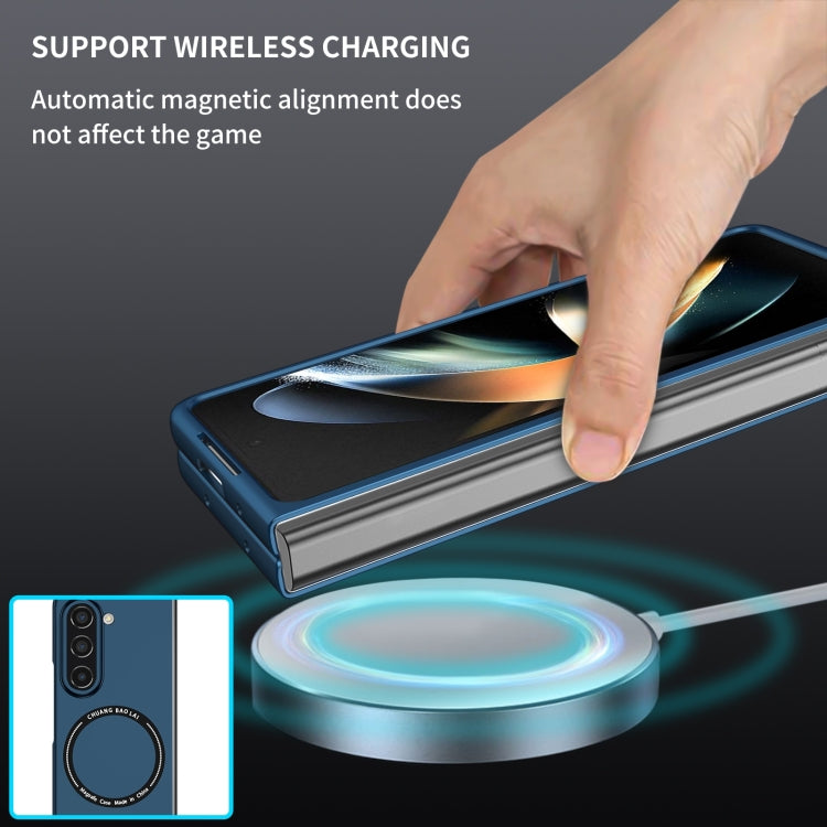 For Samsung Galaxy Z Fold6 5G Magsafe Magnetic Folding PC Phone Case