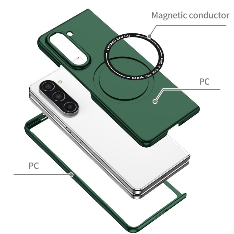 For Samsung Galaxy Z Fold6 5G Magsafe Magnetic Folding PC Phone Case
