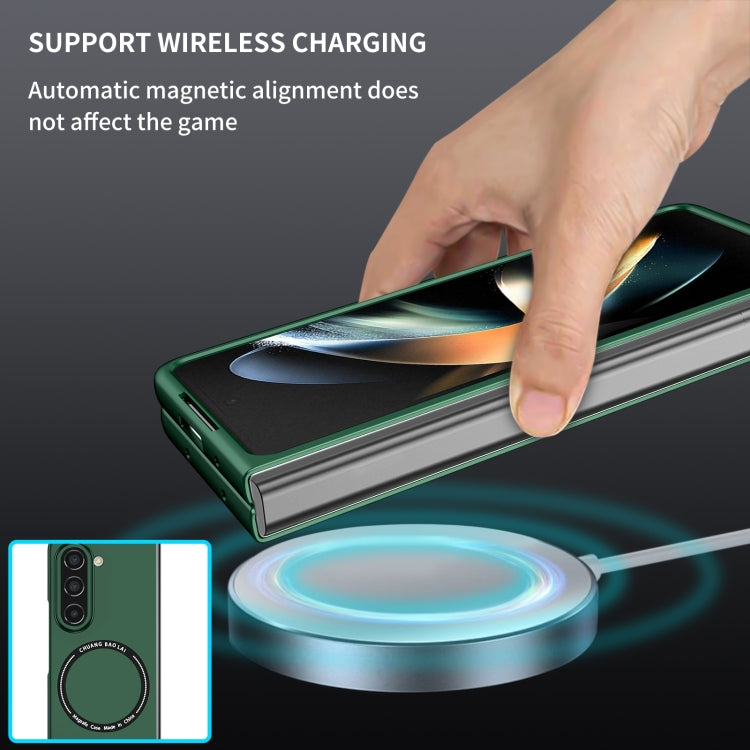 For Samsung Galaxy Z Fold6 5G Magsafe Magnetic Folding PC Phone Case