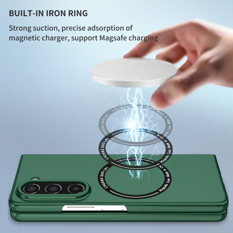 For Samsung Galaxy Z Fold6 5G Magsafe Magnetic Folding PC Phone Case
