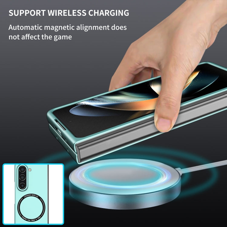 For Samsung Galaxy Z Fold6 5G Magsafe Magnetic Folding PC Phone Case