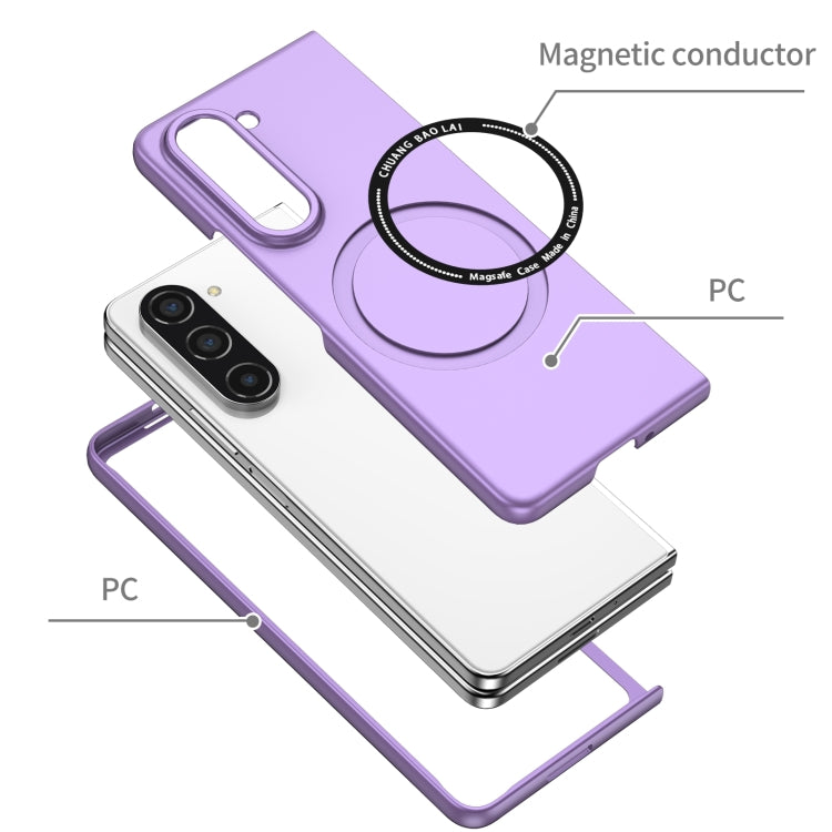 For Samsung Galaxy Z Fold6 5G Magsafe Magnetic Folding PC Phone Case