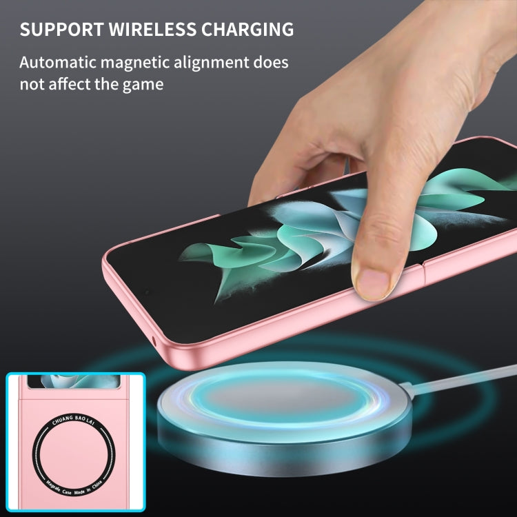 For Samsung Galaxy Z Flip7 FE / Flip6 Magsafe Magnetic Folding PC Phone Case