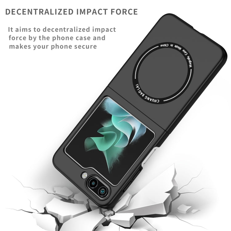 For Samsung Galaxy Z Flip7 FE / Flip6 Magsafe Magnetic Folding PC Phone Case