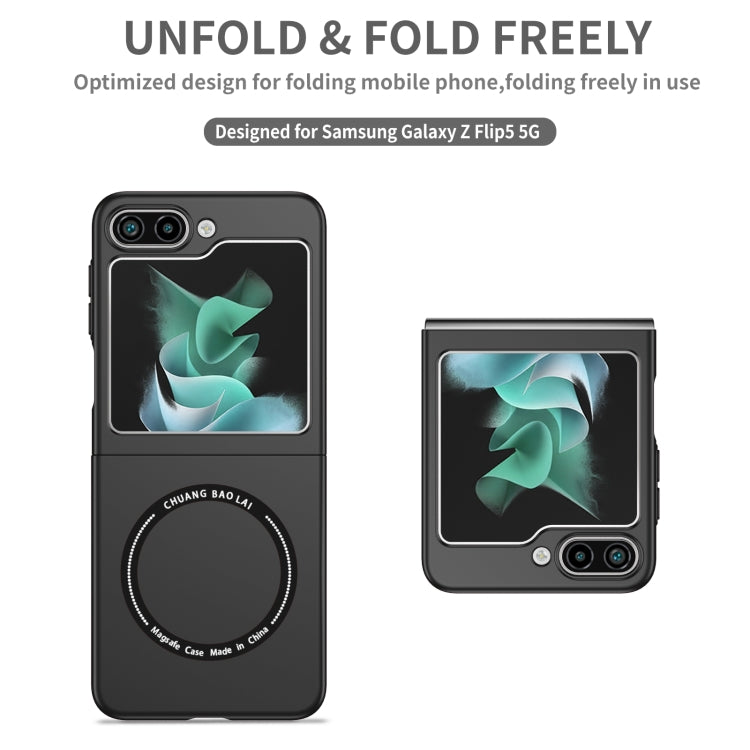 For Samsung Galaxy Z Flip7 FE / Flip6 Magsafe Magnetic Folding PC Phone Case