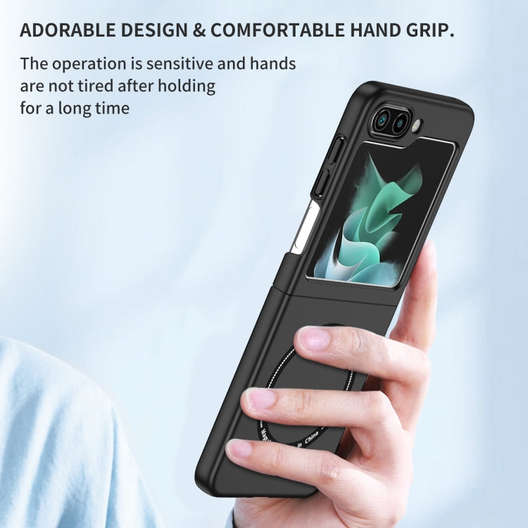 For Samsung Galaxy Z Flip7 FE / Flip6 Magsafe Magnetic Folding PC Phone Case