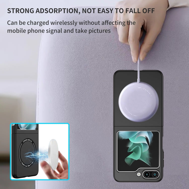 For Samsung Galaxy Z Flip7 FE / Flip6 Magsafe Magnetic Folding PC Phone Case