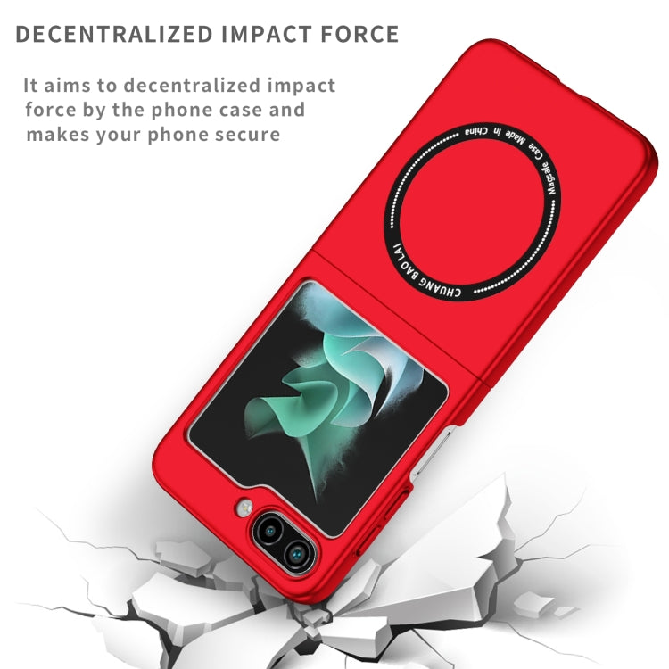 For Samsung Galaxy Z Flip7 FE / Flip6 Magsafe Magnetic Folding PC Phone Case