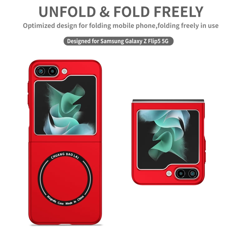 For Samsung Galaxy Z Flip7 FE / Flip6 Magsafe Magnetic Folding PC Phone Case