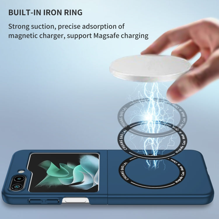 For Samsung Galaxy Z Flip7 FE / Flip6 Magsafe Magnetic Folding PC Phone Case