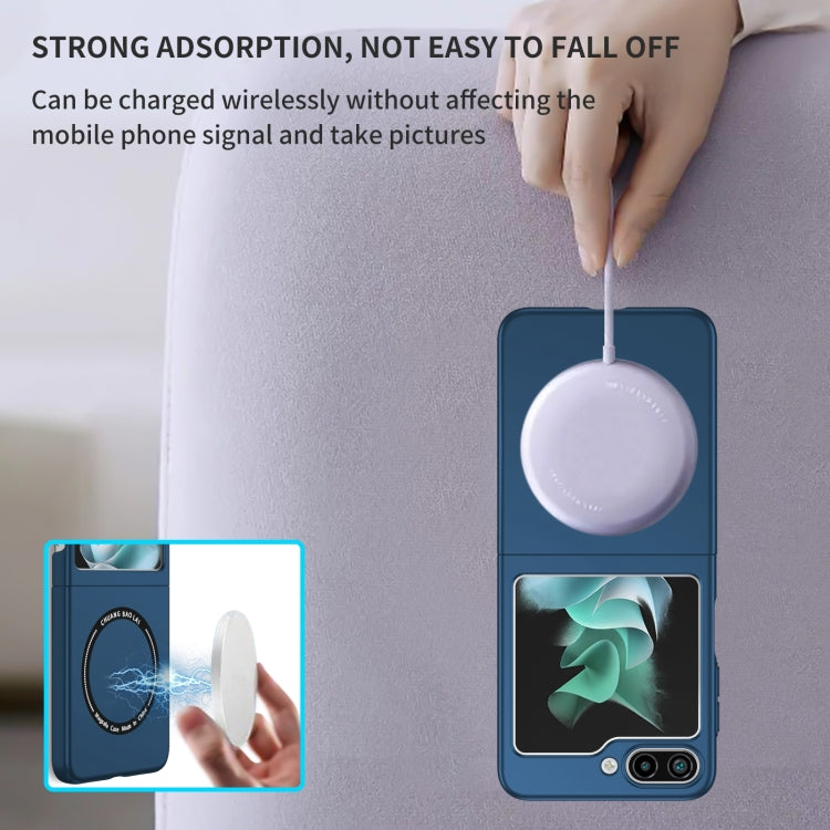 For Samsung Galaxy Z Flip7 FE / Flip6 Magsafe Magnetic Folding PC Phone Case