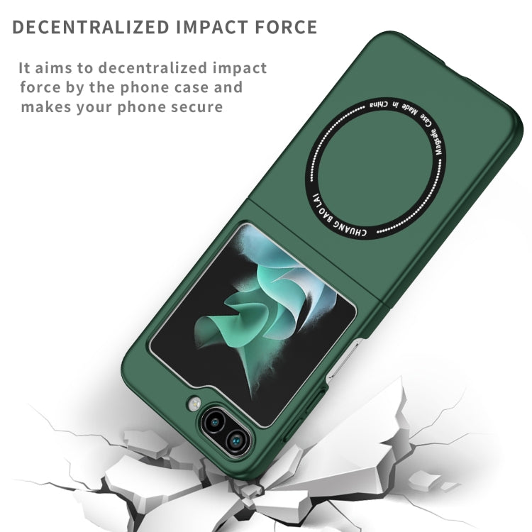 For Samsung Galaxy Z Flip7 FE / Flip6 Magsafe Magnetic Folding PC Phone Case