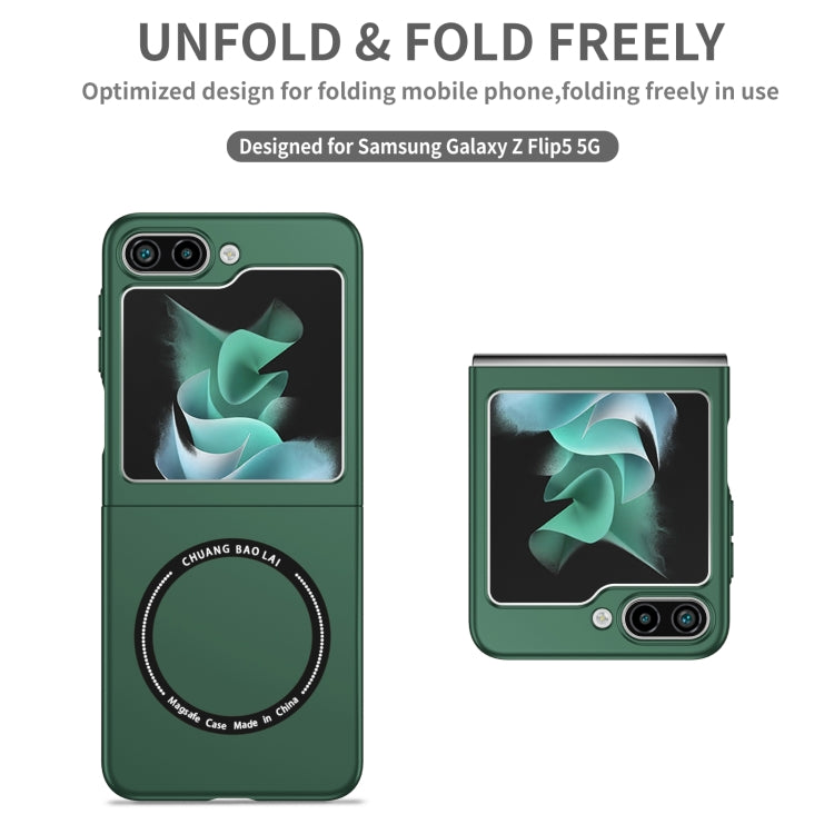 For Samsung Galaxy Z Flip7 FE / Flip6 Magsafe Magnetic Folding PC Phone Case
