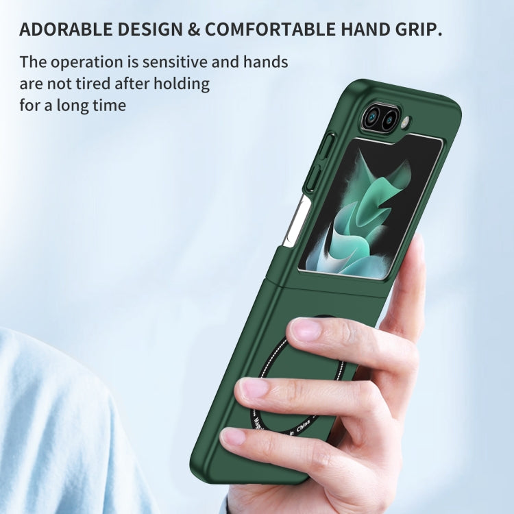For Samsung Galaxy Z Flip7 FE / Flip6 Magsafe Magnetic Folding PC Phone Case