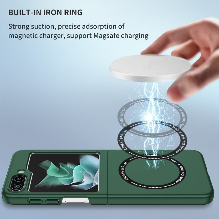 For Samsung Galaxy Z Flip7 FE / Flip6 Magsafe Magnetic Folding PC Phone Case