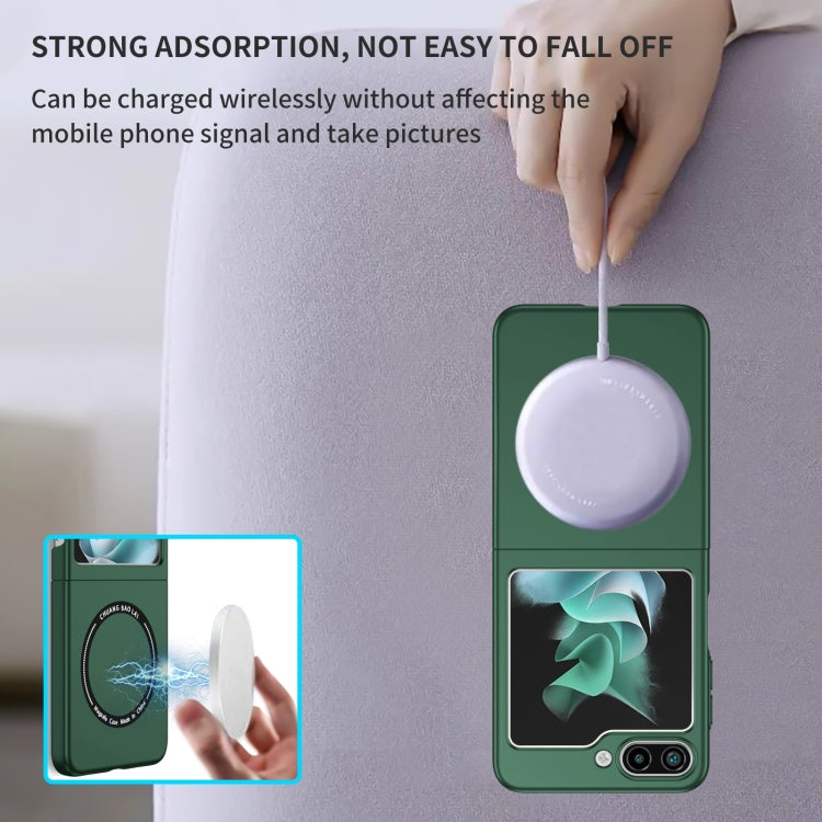 For Samsung Galaxy Z Flip7 FE / Flip6 Magsafe Magnetic Folding PC Phone Case