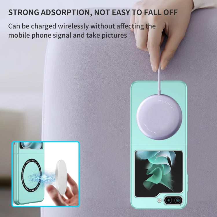 For Samsung Galaxy Z Flip7 FE / Flip6 Magsafe Magnetic Folding PC Phone Case