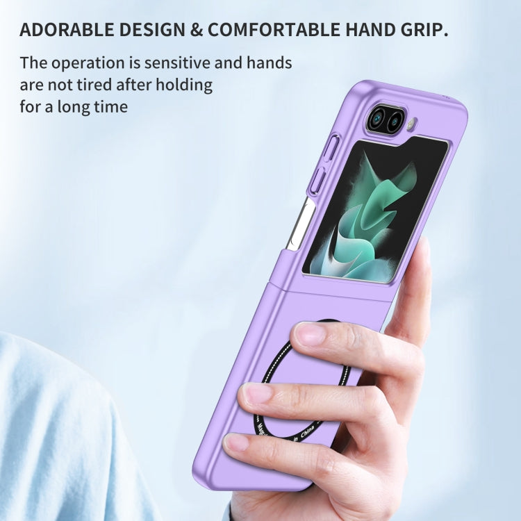 For Samsung Galaxy Z Flip7 FE / Flip6 Magsafe Magnetic Folding PC Phone Case