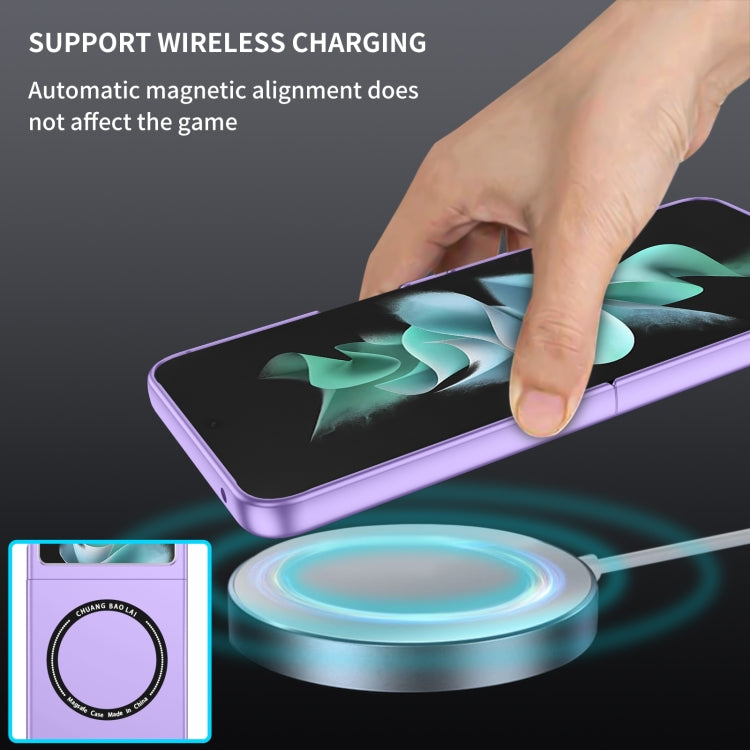 For Samsung Galaxy Z Flip7 FE / Flip6 Magsafe Magnetic Folding PC Phone Case