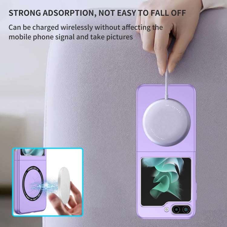For Samsung Galaxy Z Flip7 FE / Flip6 Magsafe Magnetic Folding PC Phone Case