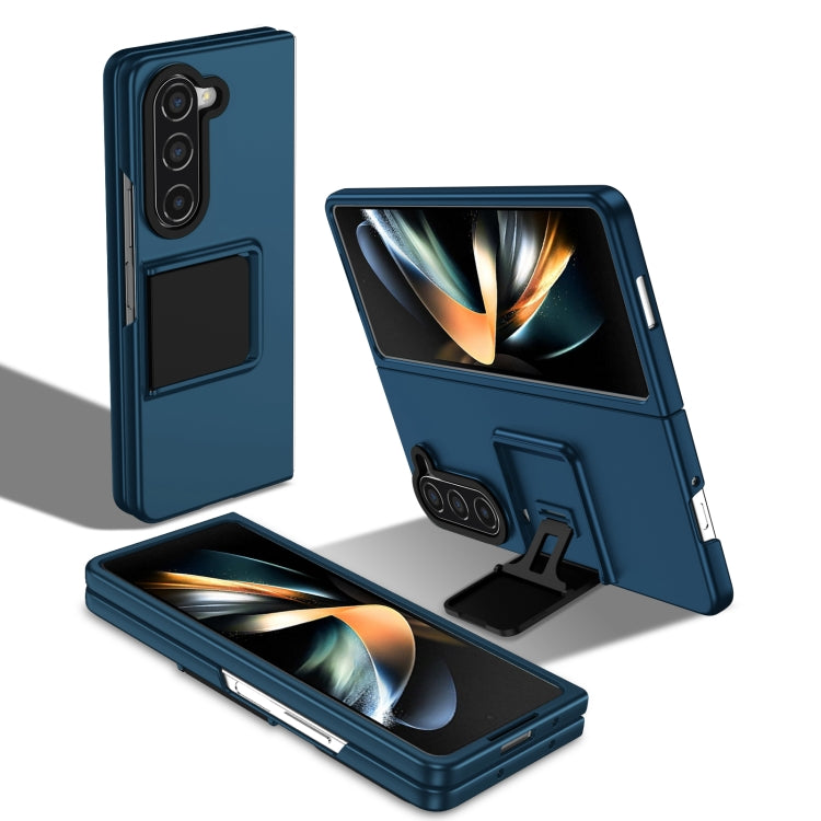 For Samsung Galaxy Z Fold5 Three-dimensional Folding Holder PC Phone Case