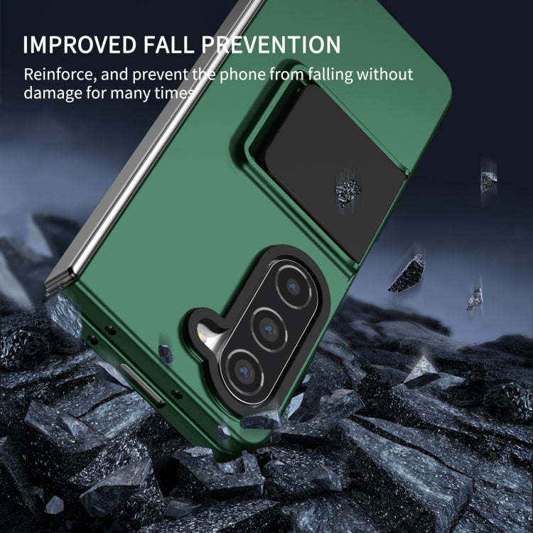 For Samsung Galaxy Z Fold5 Three-dimensional Folding Holder PC Phone Case