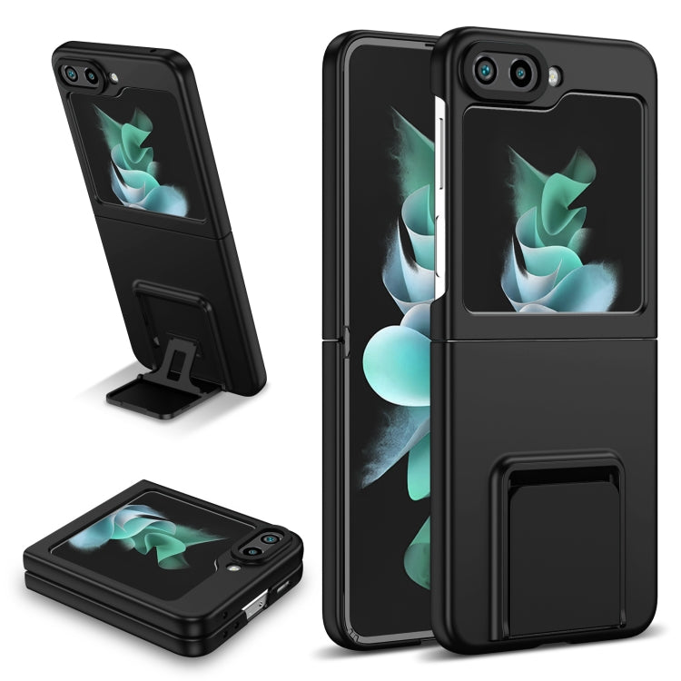 For Samsung Galaxy Z Flip5 5G Three-dimensional Folding Holder PC Phone Case