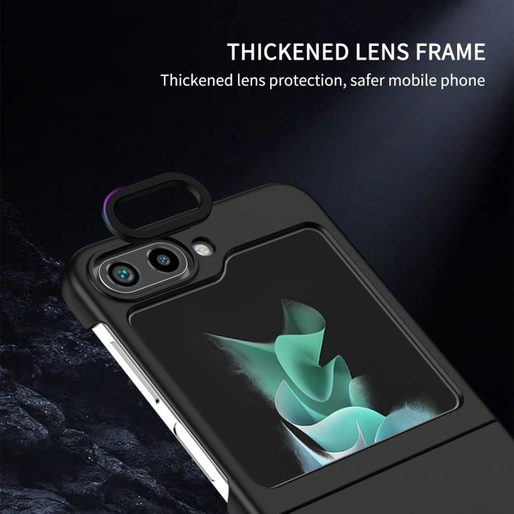 For Samsung Galaxy Z Flip5 5G Three-dimensional Folding Holder PC Phone Case