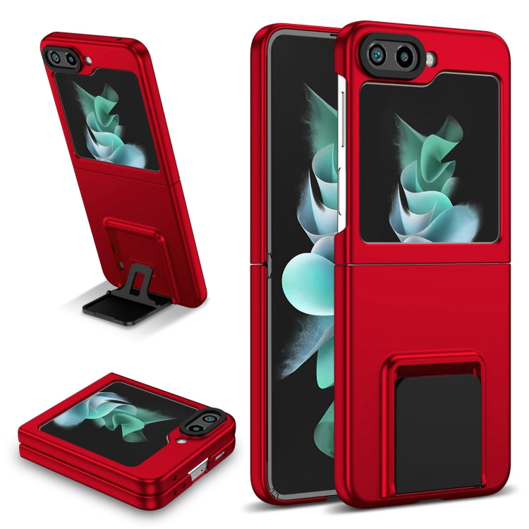 For Samsung Galaxy Z Flip5 5G Three-dimensional Folding Holder PC Phone Case