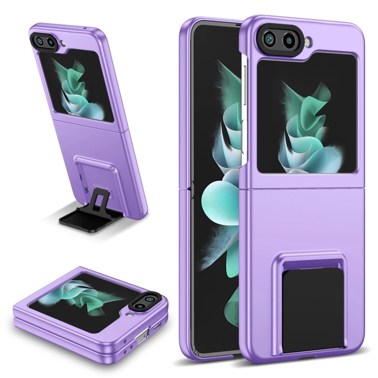 For Samsung Galaxy Z Flip5 5G Three-dimensional Folding Holder PC Phone Case
