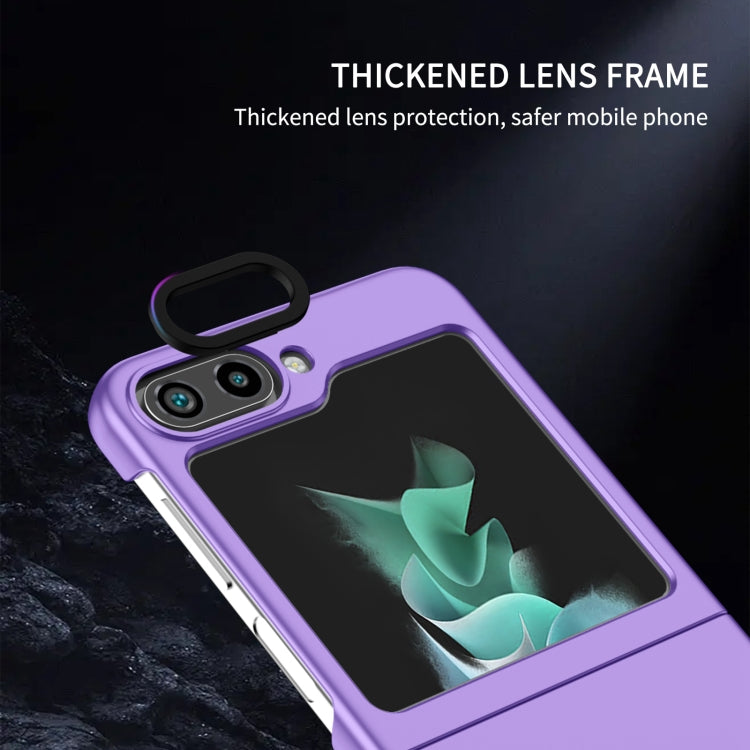 For Samsung Galaxy Z Flip5 5G Three-dimensional Folding Holder PC Phone Case