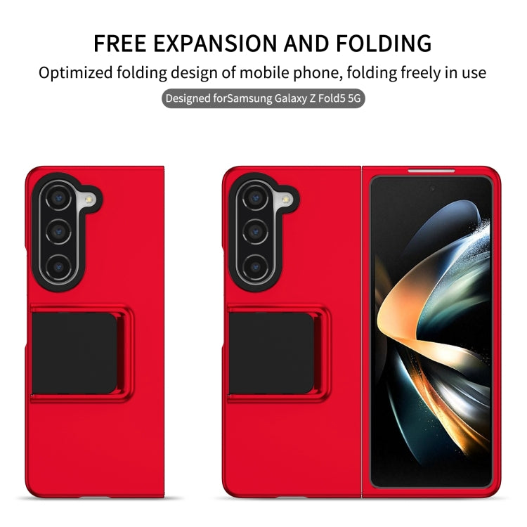 For Samsung Galaxy Z Fold6 5G Three-dimensional Folding Holder PC Phone Case