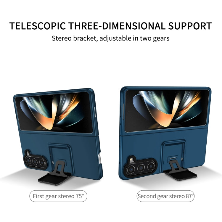 For Samsung Galaxy Z Fold6 5G Three-dimensional Folding Holder PC Phone Case