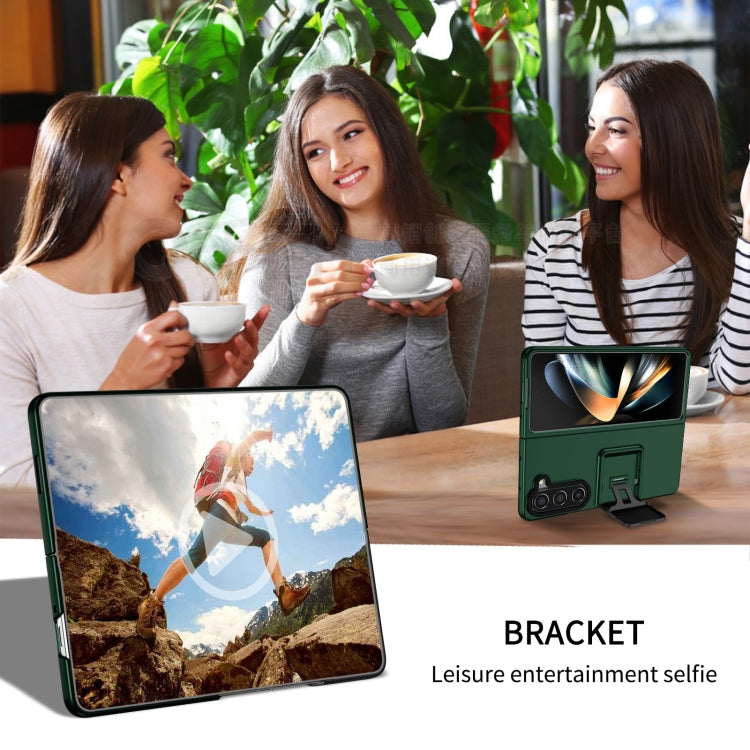 For Samsung Galaxy Z Fold6 5G Three-dimensional Folding Holder PC Phone Case