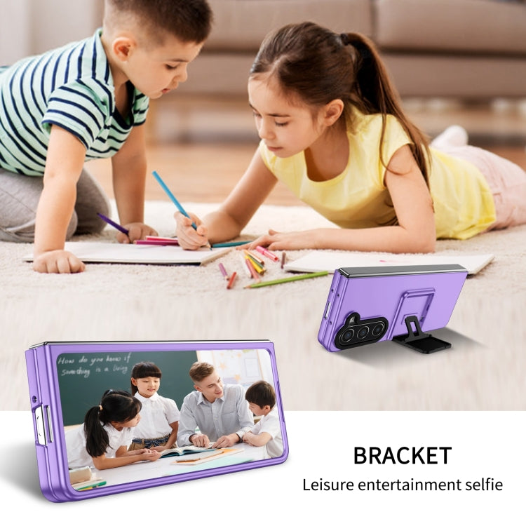 For Samsung Galaxy Z Fold6 5G Three-dimensional Folding Holder PC Phone Case
