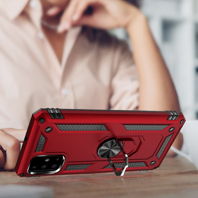 For Samsung Galaxy A51 5G Shockproof TPU + PC Protective Case with 360 Degree Rotating Holder